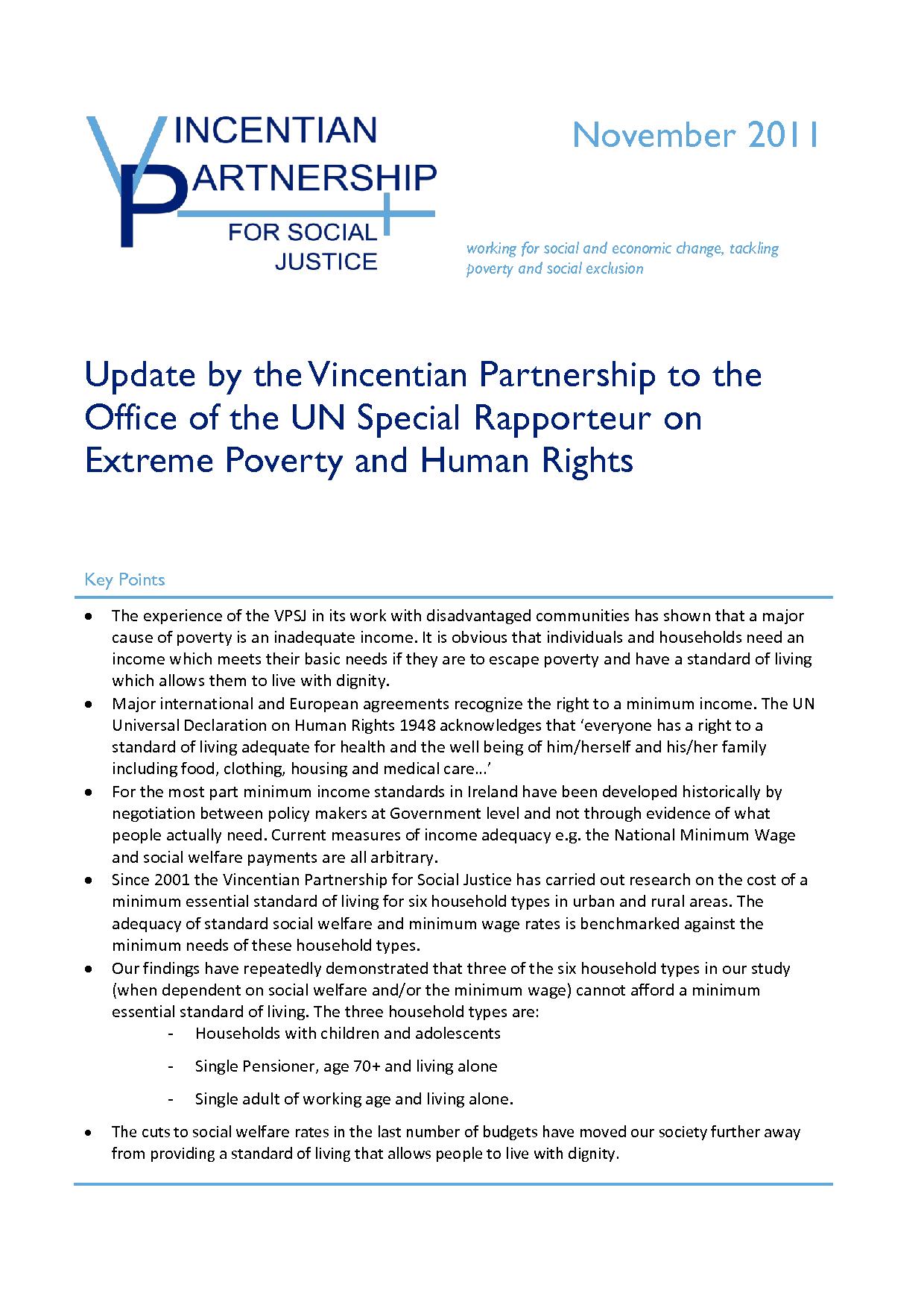 Office of the UN Special Rapporteur on Extreme Poverty and Human Rights ...